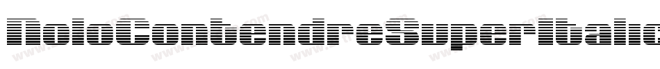 NoloContendreSuperItalic-gYx3字体转换 NoloContendreSuperItalic-gYx3字体转换