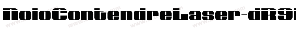 NoloContendreLaser-dR9l字体转换
