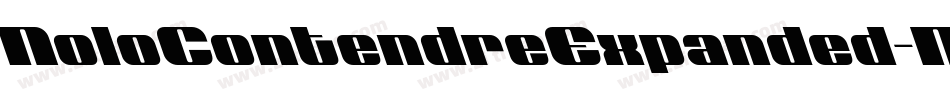 NoloContendreExpanded-MgVp字体转换