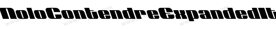 NoloContendreExpandedItalic-KL7W字体转换 NoloContendreExpandedItalic-KL7W字体转换