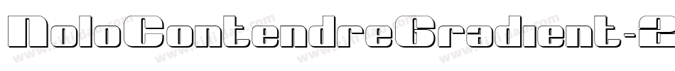 NoloContendreGradient-2pOW字体转换