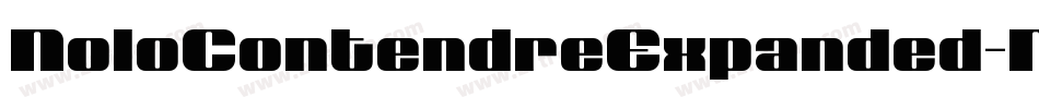 NoloContendreExpanded-MgVp字体转换