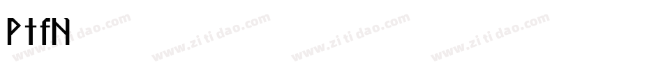 PtfNordicStd-ay25字体转换