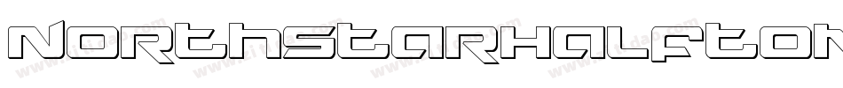 NorthstarHalftoneItalic-ro2p字体转换