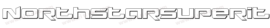 NorthstarSuperItalic-13Pe字体转换