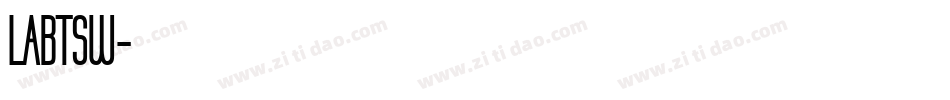 LABTSW字体转换