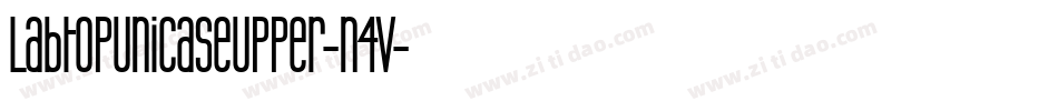 LabtopUnicaseUpper-n4V字体转换