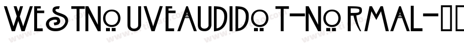 WestNouveauDidot-Normal字体转换