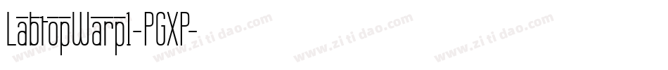 LabtopWarp1-PGXP字体转换