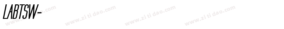 LABTSW字体转换