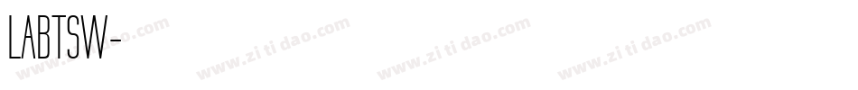 LABTSW字体转换
