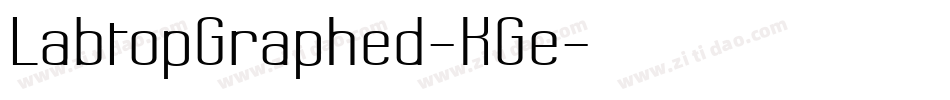 LabtopGraphed-KGe字体转换