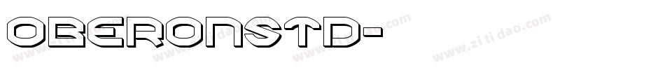 OberonStd字体转换