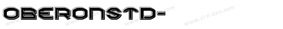 OberonStd字体转换