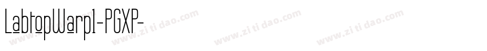 LabtopWarp1-PGXP字体转换