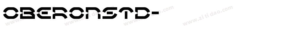OberonStd字体转换