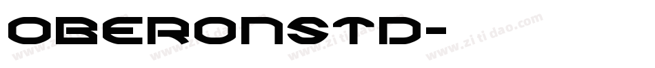 OberonStd字体转换