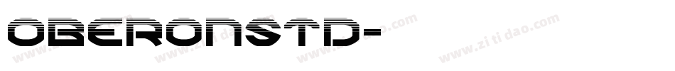 OberonStd字体转换