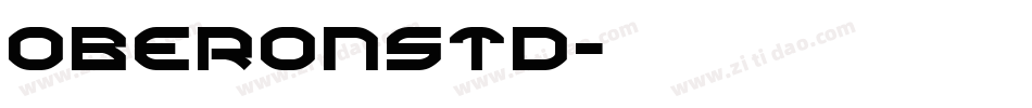 OberonStd字体转换