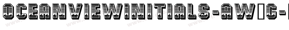 OceanViewInitials-Aw6g字体转换