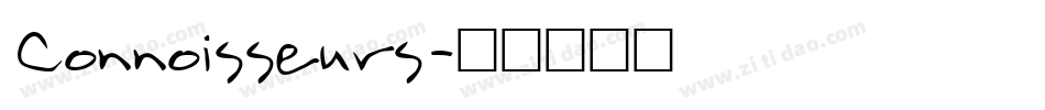 Connoisseurs字体转换