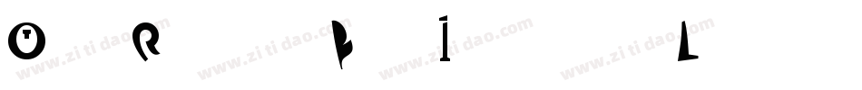 OdinRoundedBoldItalic-11Lv字体转换