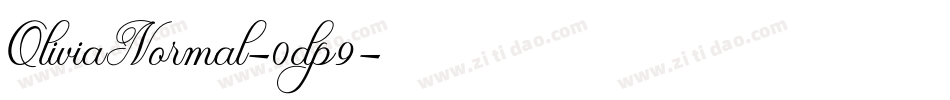 OliviaNormal-0dp9字体转换