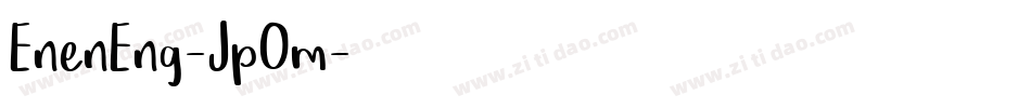 EnenEng-JpOm字体转换