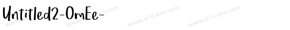 Untitled2-OmEe字体转换