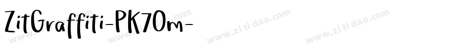 ZitGraffiti-PK7Om字体转换