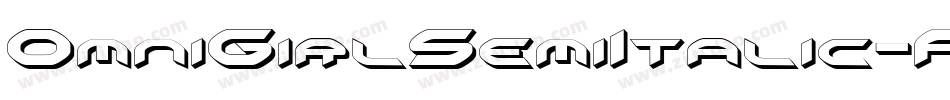 OmniGirlSemiItalic-PK7qP字体转换