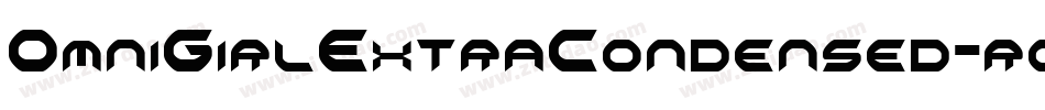 OmniGirlExtraCondensed-rg2rx字体转换