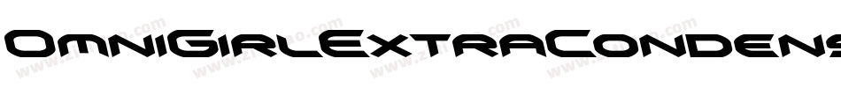 OmniGirlExtraCondensed-rg2rx字体转换