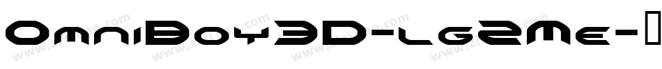 OmniBoy3D-lgZMe字体转换