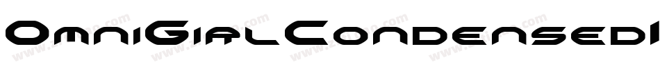 OmniGirlCondensedItalic-vm3RZ字体转换