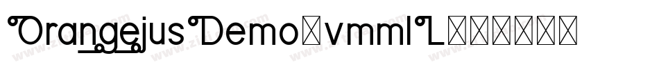 OrangejusDemo-vmmlL字体转换