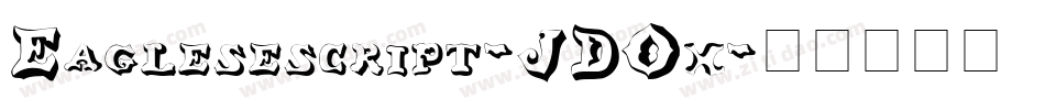 Eaglesescript-JDOx字体转换