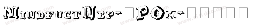 MindfuctNbp-5POx字体转换