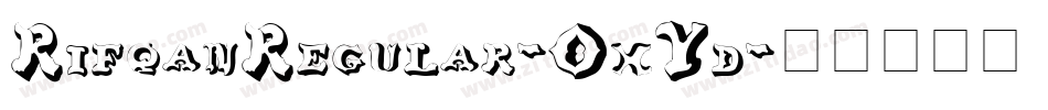 RifqanRegular-OxYd字体转换 RifqanRegular-OxYd字体转换