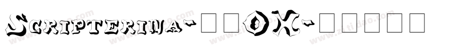 Scripterina-00OX字体转换
