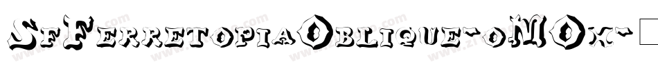 SfFerretopiaOblique-oMOx字体转换 SfFerretopiaOblique-oMOx字体转换
