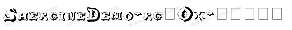 ShergineDemo-rg2Ox字体转换
