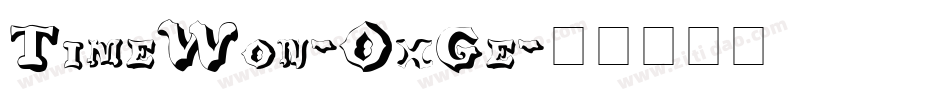 TimeWon-OxGe字体转换