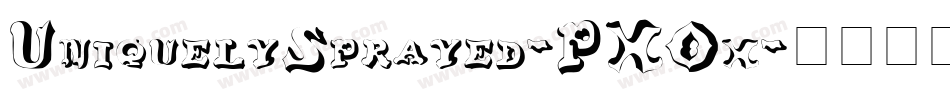 UniquelySprayed-PXOx字体转换 UniquelySprayed-PXOx字体转换