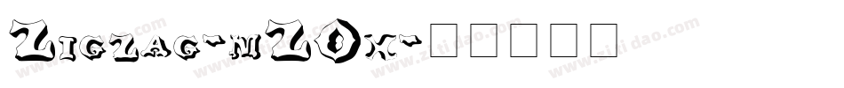 Zigzag-mZOx字体转换 Zigzag-mZOx字体转换