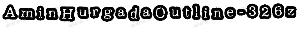AminHurgadaOutline-326z字体转换