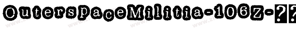 OuterspaceMilitia-106Z字体转换