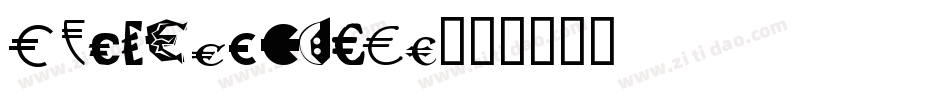 EurostileSCT字体转换