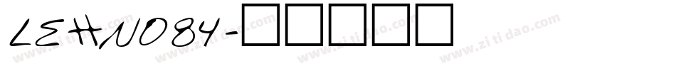 LEHN084字体转换