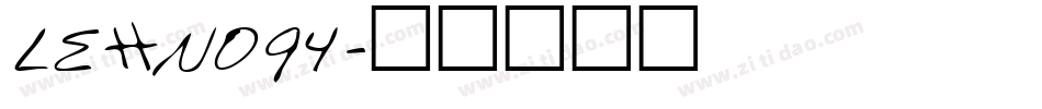 LEHN094字体转换